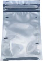 100pcs 3.15X4.72in/8X12cm Anti Static Bags,ESD Bags Resealable for HDD with 100pcs Labels, Antistatic Bag for Hand Drive or Varieties of Electronic Device - Image 2