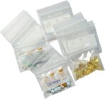 125 Packs 6 Mil Sturdy Pill Bags BPA Free Pill Pouch 3 x 2.75 Inch Write-on Label Seal Waterproof Reusable Clear Small Ziplock Plastic Bags for Travel Pill Organizer, Jewelry and Small Craft Pieces - Image 2