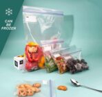 24/7 Bags- Gallon Zip Storage Bags, 200 Count, Double Zipper Seal, Easy Grip Open Tabs, Write-On Space, BPA-Free & Heavy Duty, Microwave Safe, Non-StandUp - Image 5