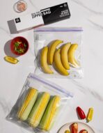 24/7 Bags- Gallon Zip Storage Bags, 200 Count, Double Zipper Seal, Easy Grip Open Tabs, Write-On Space, BPA-Free & Heavy Duty, Microwave Safe, Non-StandUp - Image 8