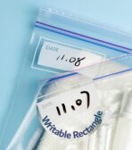 24/7 Bags- Quart Zip Storage Bags, 200 Count, Double Zipper Seal, Easy Grip Open Tabs, Write-On Space, BPA-Free & Heavy Duty, Microwave Safe, Non-StandUp - Image 4