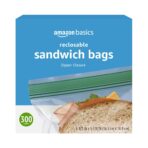 Amazon Basics Sandwich Storage Bags, 300 Count (Previously Solimo) - Image 6