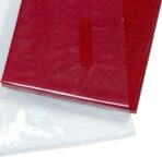 100 Clear Plastic Merchandise Bags With Handles 9"x12" 1.25Mil Thick Glossy Retail Shopping Bag for Small Business, Boutique, Clothing, Trade Show, and Gifts - Image 6