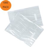 1000 Clear Plastic Bags With Handles 12"x15" Merchandise 1.25Mil Thick Glossy Retail Shopping for Small Business Boutique Clear Gift for Shopping, Clothing and Trade Show - Image 4