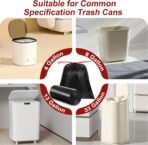 O2frepak 33 Gallon Drawstring Tall Kitchen Trash Bags,Clean Fresh Scent and Heavy Duty Garbage Bags(30 Count,80x100cm) - Image 6