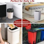 O2frepak 33 Gallon Drawstring Tall Kitchen Trash Bags,Clean Fresh Scent and Heavy Duty Garbage Bags(30 Count,80x100cm) - Image 7