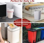 O2frepak 13 Gallon Drawstring Tall Kitchen Trash Bags,Clean Fresh Scent and Heavy Duty Garbage Bags(100 Count,60x70cm) - Image 4