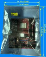 Anti Static Bags,ESD Bags,10pcs 11.8x15.7in(30x40cm) Resealable Large Size for Motherboard HDD with10pcs Labels and Electronic Device,Antistatic Bags for Graphics Card - Image 3