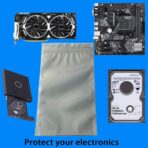 Anti Static Bags,ESD Bags,10pcs 11.8x15.7in(30x40cm) Resealable Large Size for Motherboard HDD with10pcs Labels and Electronic Device,Antistatic Bags for Graphics Card - Image 7