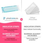Self Sealing Sterilization Pouches 3.5" x 10" - Latex-Free, Color Changing Indicator (200 Count) by PlastCare USA - Image 4