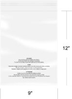 iMailer - 1000 Pcs - 9" x 12", Suffocation Warning Self Seal Clear Plastic Poly Bags 1.6 Mil for A4, Letter Sized Documents, Marketing Materials, Clothes-Permanent Glue - Image 3