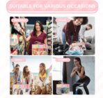 Snack Bags Clear Pouch Travel Makeup Bag Chenille Letter Bags for Zipper Pouch Clear Cosmetic Bag Clearly Tote Bag Makeup Travel Bags for Women - Image 5