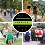 pack of 50 Custom Bags With Your Logo,Drawstring Backpacks Bulk String Bag,Great for Travelling, Gym and for Everyday Use (Custom black) - Image 7