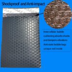 10pcs 6.3x8.2in/16x21cm AntiStatic Bubble Bags, Static Shielding Bag for Hard Drive SSD HDD or Sensitive Electronic Components - Image 7