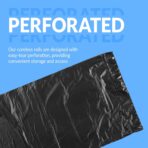 Reli. 40 to 45 Trash Bags Heavy Duty | 50 Trash Bags | Super Sizeable for Serious Garbage Cleanup (Black) - Image 5