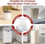 O2frepak 4Gallon Drawstring Small Kitchen Trash Bags,Clean Fresh Scent and Heavy Duty Garbage Bags(100 Count,45x50cm) - Image 4