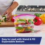 Hefty Slider Kitchen Storage Bags, Quart Size, 78 Count - Image 3