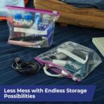 Hefty Slider Kitchen Storage Bags, Quart Size, 78 Count - Image 8