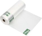 Fit Meal Prep 875 Ct 12"x 20" Large Plastic Produce Bag Roll, US Made HDPE, Durable Clear Food Storage Saver for Fruit Vegetable Bakery Snack Grocery Bags - Image 3