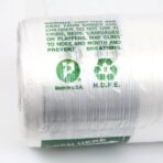 Fit Meal Prep 875 Ct 12"x 20" Large Plastic Produce Bag Roll, US Made HDPE, Durable Clear Food Storage Saver for Fruit Vegetable Bakery Snack Grocery Bags - Image 4