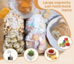 SUREHOME Cellophane Bags, 100 Pack Clear Gift Bag Cellophane Treat Bags with Ties 6x10 Inch Plastic Small Cello Candy Bag for Birthday Party Favors Goodie valentines Cookies Bakery Snack Popcorn Wraps - Image 7