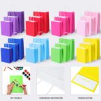 BLEWINDZ 32 Pieces Gift Bags with 32 Tissues, 8 Colors Party Favor Bags with Handles, Rainbow Gift Bag for Wedding, Birthday, Party Supplies and Gifts - Image 7