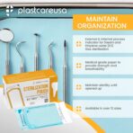 200 3.5 X 5.25 Self Sealing Sterilization Pouches - Autoclave Sterilizer Bags Pouch for Sterilizing Dental Medical Instruments & Cleaning Tools - Latex-Free, Color Changin Indicator by PlastCare USA - Image 5