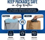 Shippozz 10x13 Poly Mailers 1000 Pack, Durable Waterproof Polymailers for Shipping Clothes, Self Seal Mailing Bags for Small Business Packaging Supplies, Mailing Envelopes for Books, and Accessories - Image 3