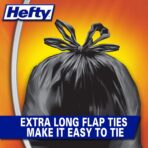 Hefty Load & Carry Heavy Duty Contractor Large Trash Bags, 42 Gallon, 26 Count - Image 5