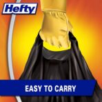 Hefty Load & Carry Heavy Duty Contractor Large Trash Bags, 42 Gallon, 26 Count - Image 6