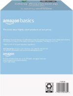 Amazon Basics 13 Gallon Tall Kitchen Drawstring Trash Bags, Clean Fresh Scent, 10% Post Consumer Recycled Material, 80 Count - Image 3