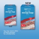 Amazon Basics Slider Quart Food Storage Bags, BPA Free, 120 Count (Previously Solimo) - Image 3