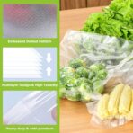 Bonsenkitchen Vacuum Sealer Rolls Bags, 6 Pack 3 Rolls 11" x 20' + 3 Rolls 8" x 20' Commercial Grade BPA Free Bag Rolls, Durable Customized Size Food Vac Bags for Storage and Sous Vide Cooking VB3211 - Image 6