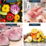 LDPE Produce Bags on a Roll, 11" x 14", 40 Micron, Clear Food Storage Bags for Fruits, Vegetables, Bread & Meat, 388 Count (4 Rolls, 97 Bags per Roll) - Image 10