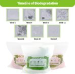 100% Compostable Large Gallon Zip Bag | ECO-Friendly Food Storage Bags | Freezer Bag | Plant-Based BPA-free | Seal well for Fruit,Food and Snack (1, Large) - Image 7