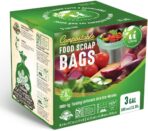 UNNI Compostable Trash Bags, 3 Gallon / 11.35 Liter, 100 Count, Extra Thick 0.71 Mil Small Kitchen Food Scrap Bin Liners, Certified by BPI, CMA & OK compost HOME, Meets the ASTM D6400 Standard - Image 7