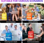 Custom Tote Bags10/50/100Pack,promotional items with your logo,Personalized Shopping Bags,15 * 12 * 4Inch reusable tote bags with handles - Image 7