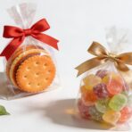 Cello Cellophane Treat Bags, 200 Pcs 4x6 Inches Clear Cellophane Bags with 200 Twist Ties for Gift Wrapping,Packaging Candies,Dessert,Bakery,Party Favors - Image 6