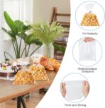 Cello Cellophane Treat Bags, 200 Pcs 4x6 Inches Clear Cellophane Bags with 200 Twist Ties for Gift Wrapping,Packaging Candies,Dessert,Bakery,Party Favors - Image 7
