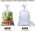 5 Gallon Bucket Liner Bags for Marinating and Brining, Food Grade, BPA Free, Extra Heavy Duty Leak Proof, Great for Food Storage, 4Mil, Pack of 12 - Image 4