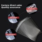 Self Sealing Cellophane Bags, Clear Resealable Bags for Packaging Shirt, 10x14 in, 100 Pcs - Image 6