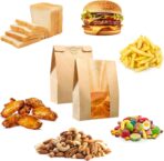 25 Pcs Bread Bags for Homemade Bread, Sourdough Paper Bags With Window, 50% Thicker 13.7x8.2x3.7in A Large Bakery Bag Used for Storage Bakery Cookies & Snacks, 40 Cute Sealing Stickers with Ties - Image 5