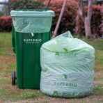 SUPERBIO 33 Gallon Compostable Yard Waste Bags, Lawn & Leaf Bags, Extra Thick 1.57 Mil (120 Count Bulk), BPI and OK compost INDUSTRIAL - Image 7