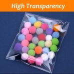 Morepack Self Sealing Cellophane Bags,5x7 Inches 200 Pcs Clear Resealable Cookie Bags Self Adhesive for Packaging Cookies,Favors, Products - Image 5
