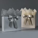 JMANNI Gift Bag, 1PCS Gift Bags Large with Ribbon and 1 Greeting Cards 2 Tissue Paper, Portable Paper Gift Bag with Handles, Birthday Gift Bags,Present Bags for Wedding Party Mothers Day - Image 4