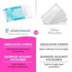 200 2.25 x 2.75 Inch Self Sealing Sterilization Autoclave Pouch Bags with Indicators, 1 Box of 200 - Image 4