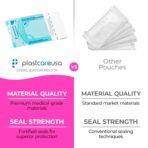 200 2.25 x 2.75 Inch Self Sealing Sterilization Autoclave Pouch Bags with Indicators, 1 Box of 200 - Image 6