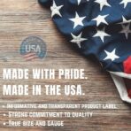 Plasticplace Clear Garment Bags, Protect Clothes from Dust, Dirt, Wrinkles, & Damage, Perfect for Dresses, Dry Cleaning, Storage, & Travel - Zippered, Made in USA 240 Count, 72" X 21" X 7" - Image 6