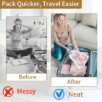 20 Pack Shoe Bags for Travel, 15.7" x 11.8" Clear Travel Shoe Bags for Packing, Large Waterproof Portable Drawstring Travel Shoe Storage Bag Travel Essentials Women for and Men - Image 5