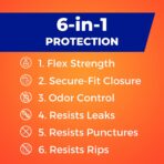 Hefty Ultra Strong Tall Kitchen Trash Bags, Citrus Twist Scent, 13 Gallon, 80 Count - Image 5